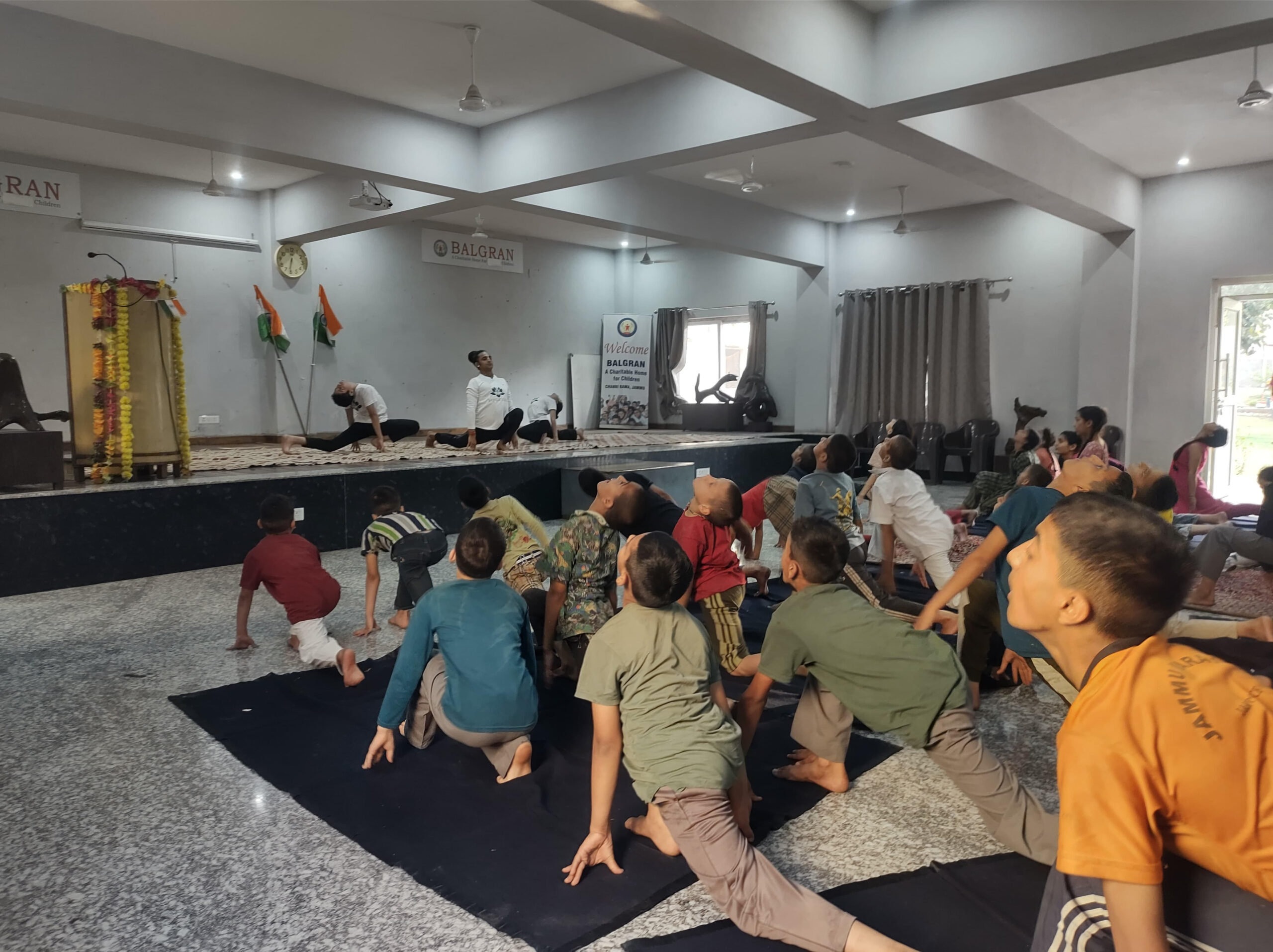 Yogatvam conducts Yoga Awareness Session at Balgran-A Charitable Home