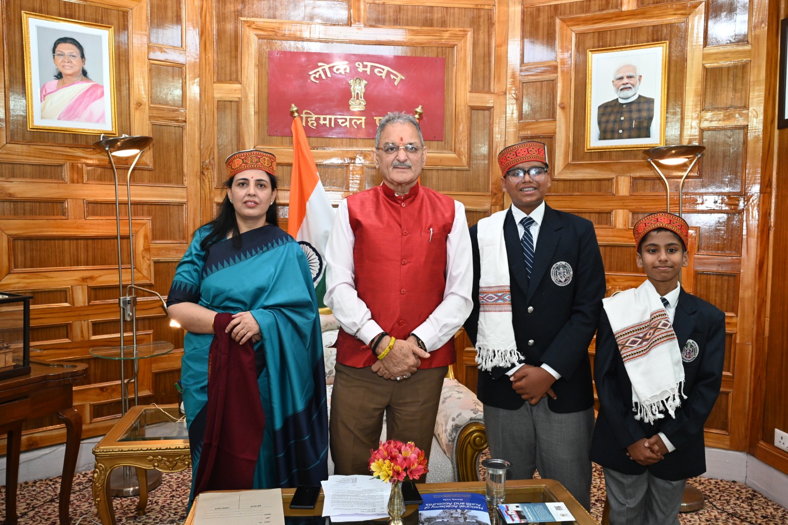 Telangana Foundation Day celebrated at Lok Bhavan Shimla Telangana Foundation Day celebrated at Lok Bhavan Shimla