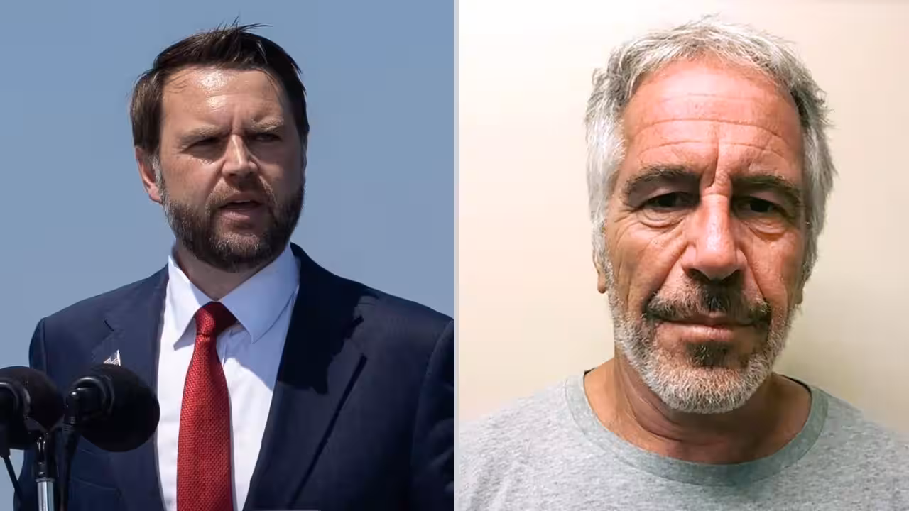 ‘Mossad or CIA’: Vance hints at Epstein link to Israeli intel; admits Trump administration ‘screwed up’ handling of files