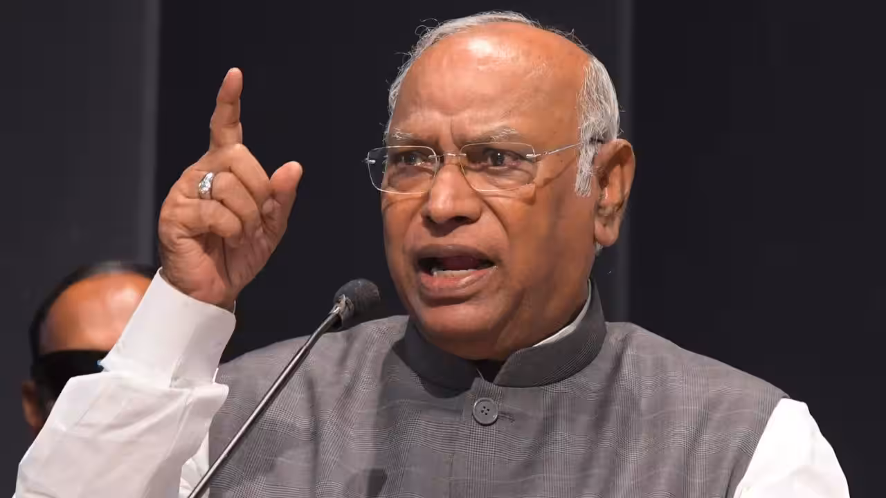 Call all-party meet to discuss delimitation bill: Kharge to PM Modi | India News