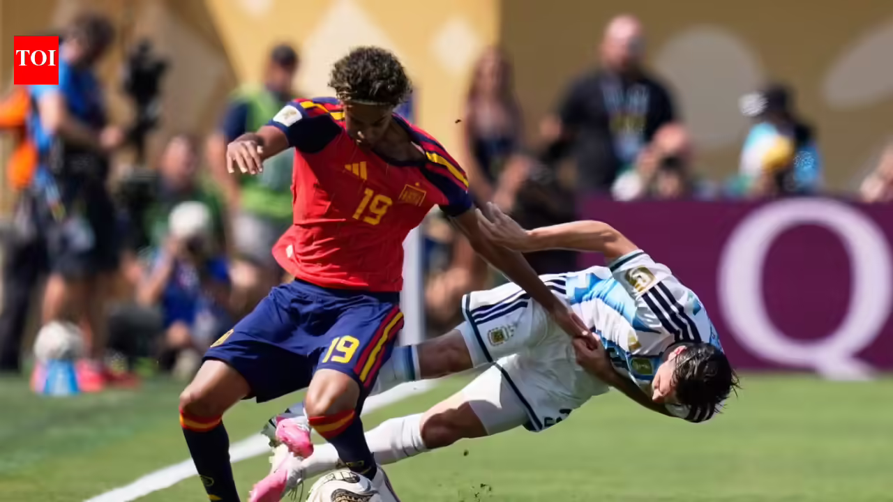 No card for Tagliafico! Yamal challenge reignites Argentina favouritism debate in World Cup final – Watch | Football News No card for Tagliafico! Yamal challenge reignites Argentina favouritism debate in World Cup final – Watch | Football News