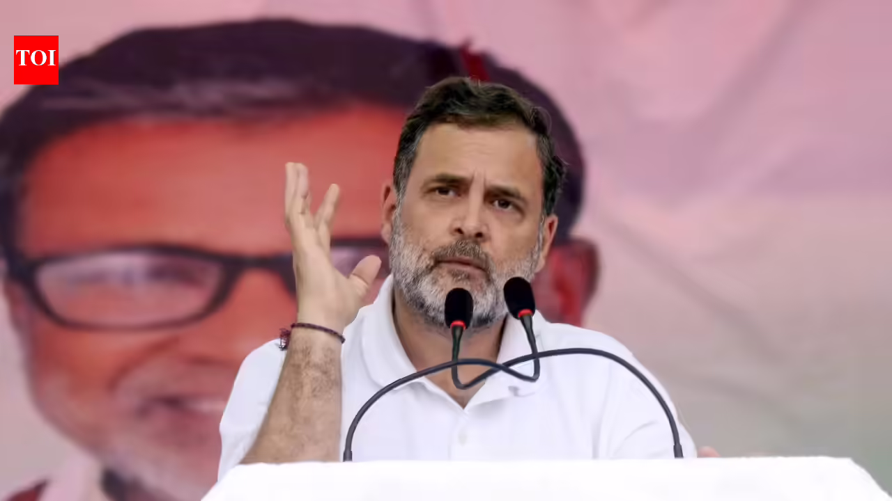 Rahul Gandhi claims PM Modi ‘most anti-youth PM India has seen’ | India News Rahul Gandhi claims PM Modi ‘most anti-youth PM India has seen’ | India News