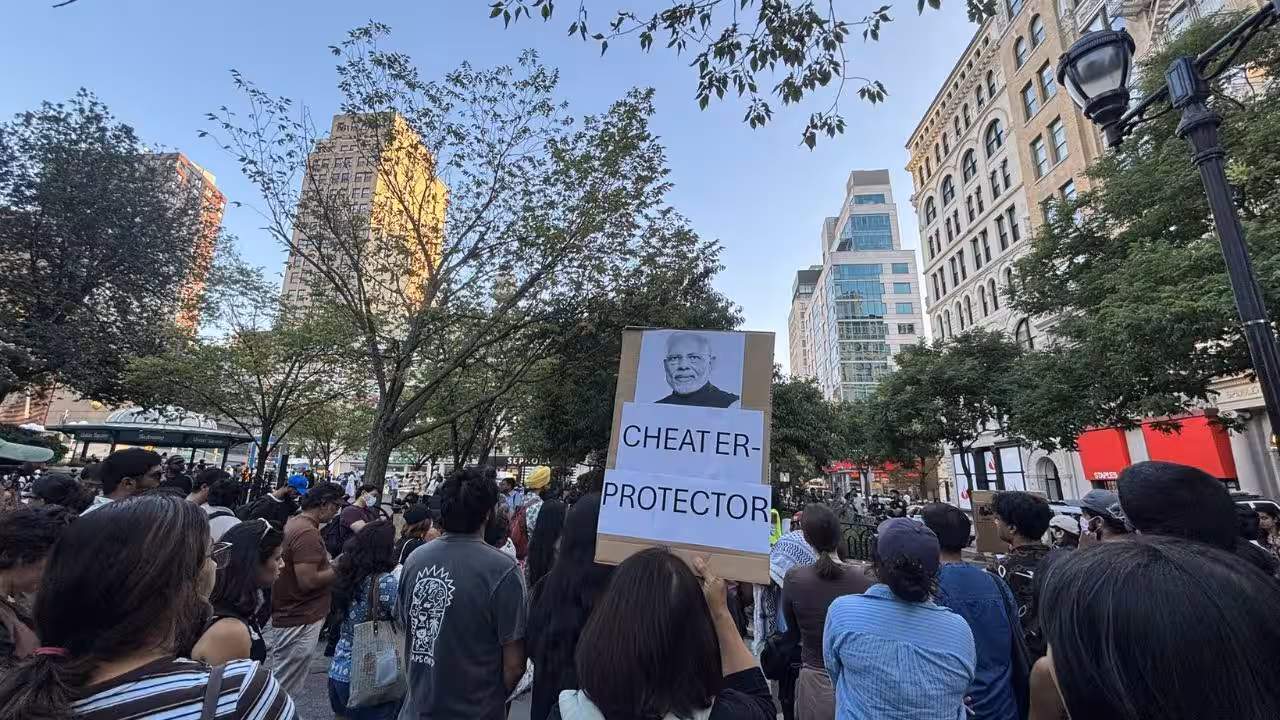 Global Solidarity for NEET Protests: Students Rally in New York and London | India News Global Solidarity for NEET Protests: Students Rally in New York and London | India News