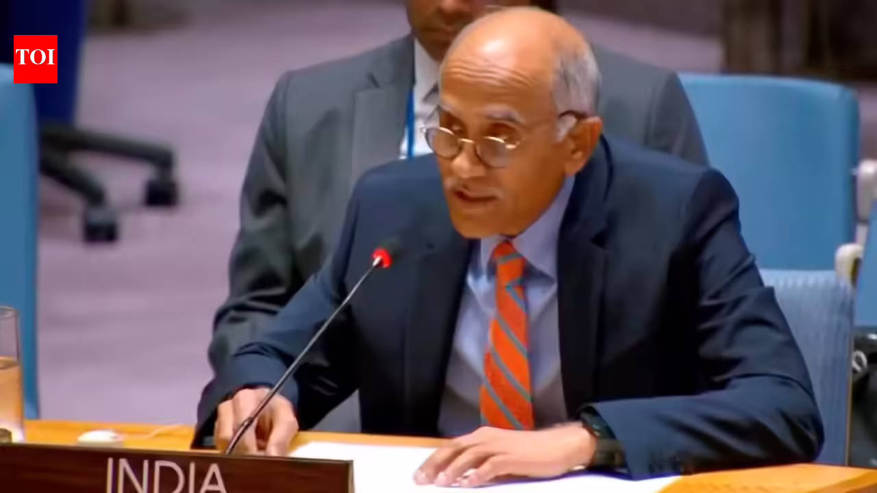 Un Security Council Debate: ‘Put your own house in order’: India slams Pakistan over crossborder terror at UN | India News Un Security Council Debate: ‘Put your own house in order’: India slams Pakistan over crossborder terror at UN | India News