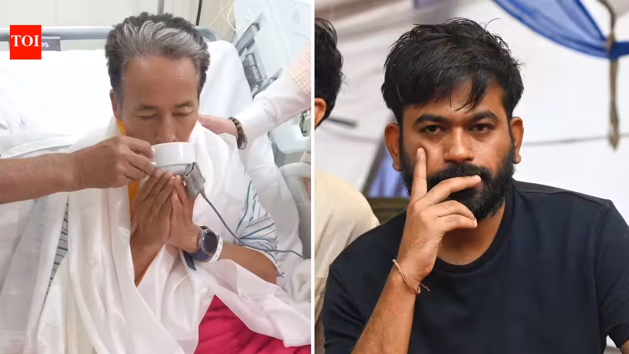 CJP’s Dipke: Sonam Wangchuk’s Hunger Strike Ends, Protest Continues Until Pradhan Resigns | India News CJP’s Dipke: Sonam Wangchuk’s Hunger Strike Ends, Protest Continues Until Pradhan Resigns | India News