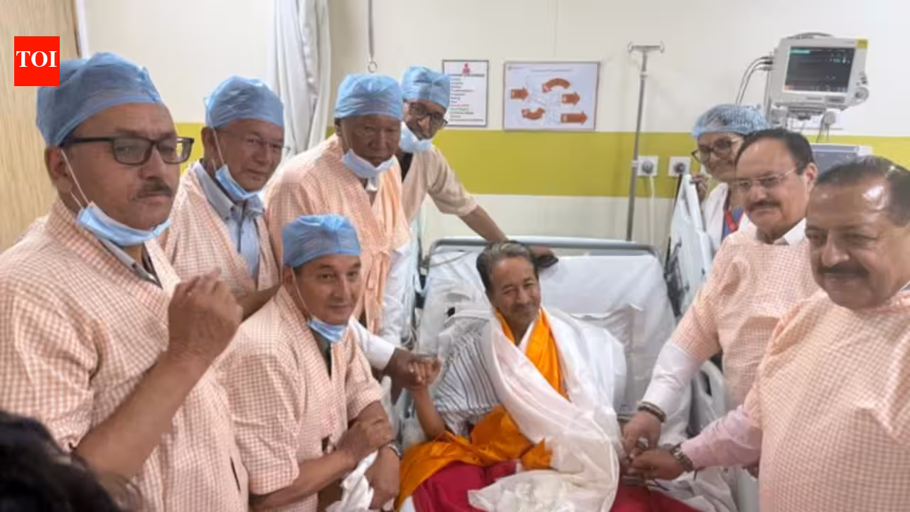 Students protest: Breakthrough with Sonam Wangchuk may help government tackle crisis | India News Students protest: Breakthrough with Sonam Wangchuk may help government tackle crisis | India News