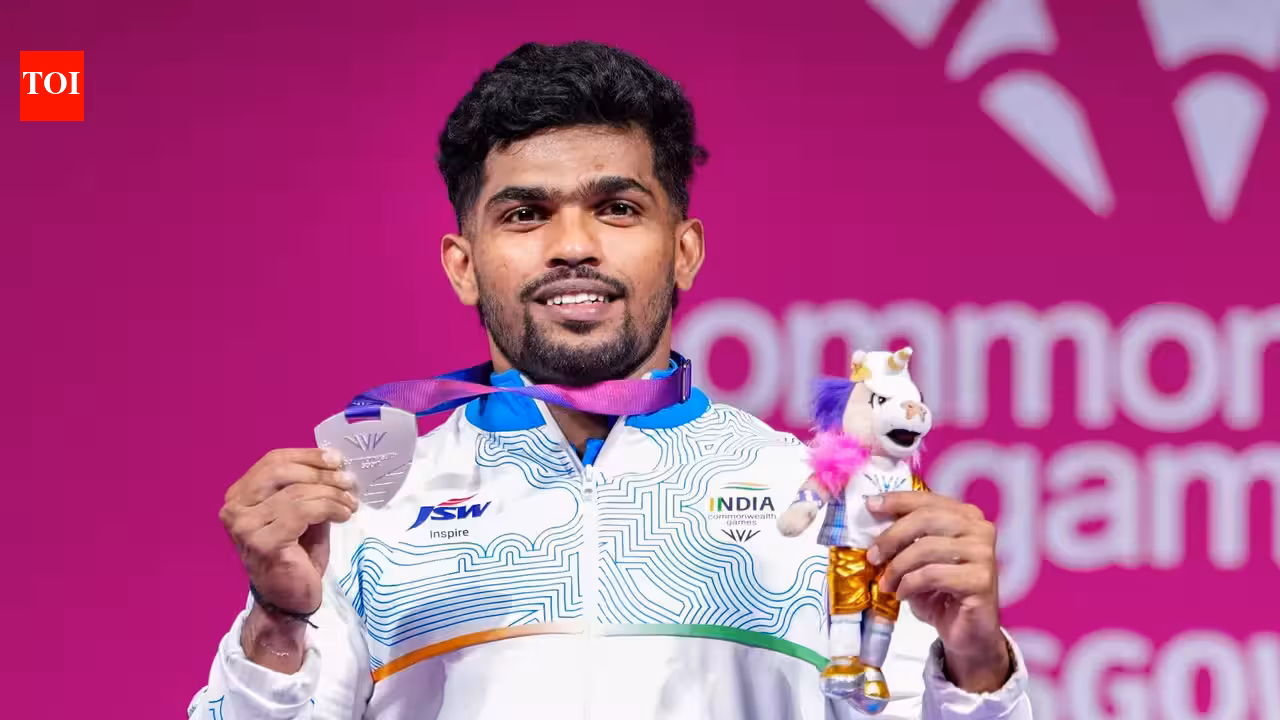 Three medals in a day! Raja Muthupandi’s silver joins India’s Commonwealth Games weightlifting medal spree | Commonwealth Games News Three medals in a day! Raja Muthupandi’s silver joins India’s Commonwealth Games weightlifting medal spree | Commonwealth Games News