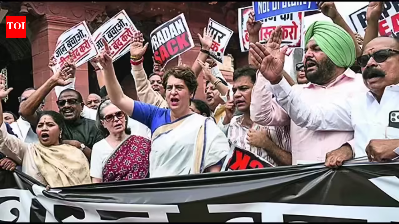 Opposition Congress: Opposition to take on government in Parliament over police action against protesting student | India News Opposition Congress: Opposition to take on government in Parliament over police action against protesting student | India News