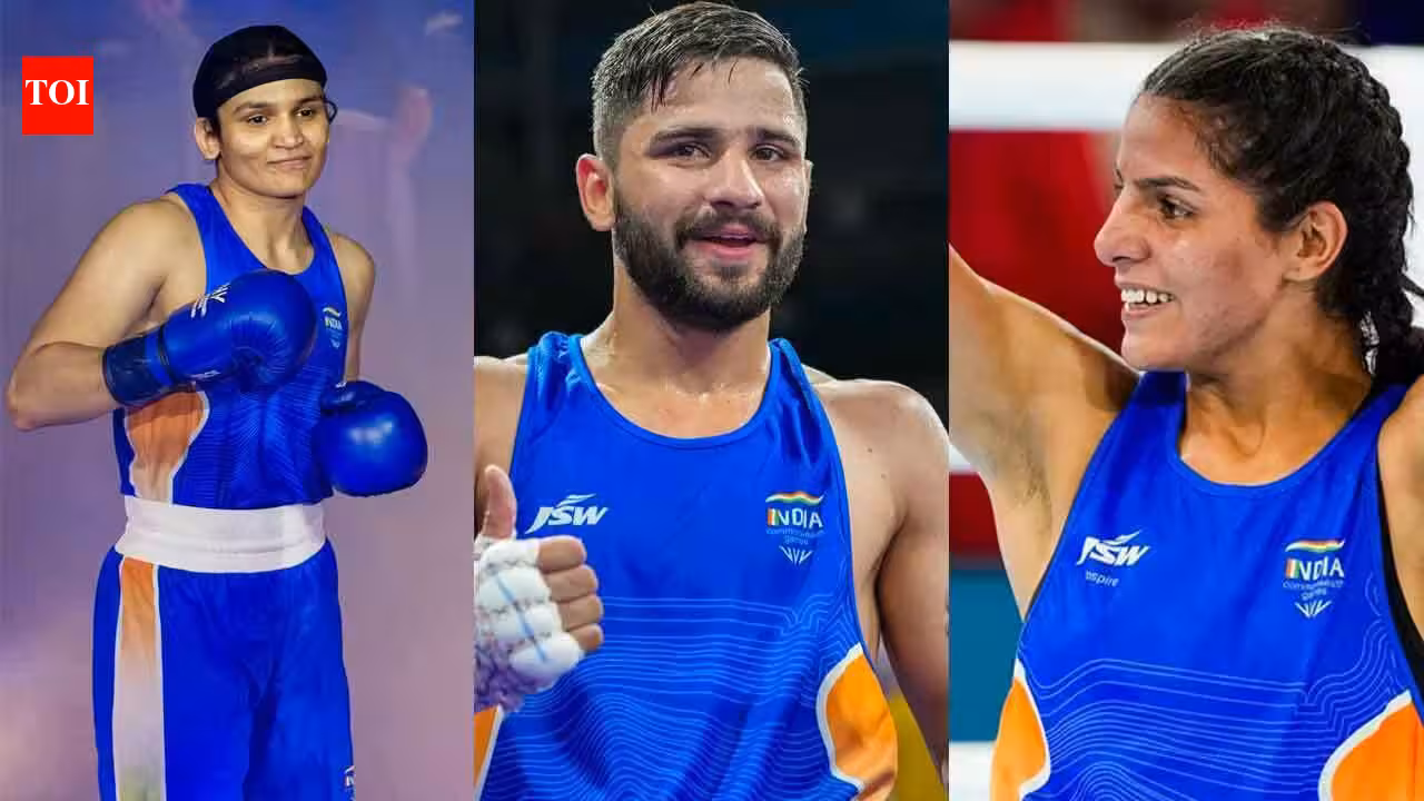 CWG 2026: Indian boxers shatter Birmingham record, guarantee 10 medals in Glasgow | Commonwealth Games News CWG 2026: Indian boxers shatter Birmingham record, guarantee 10 medals in Glasgow | Commonwealth Games News