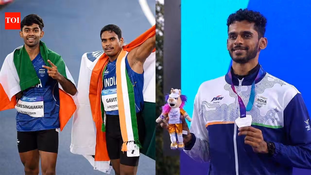 CWG 2026: Murali Sreeshankar wins long jump silver; Dilip Mahadu Gavit claims Games record gold | Commonwealth Games News CWG 2026: Murali Sreeshankar wins long jump silver; Dilip Mahadu Gavit claims Games record gold | Commonwealth Games News