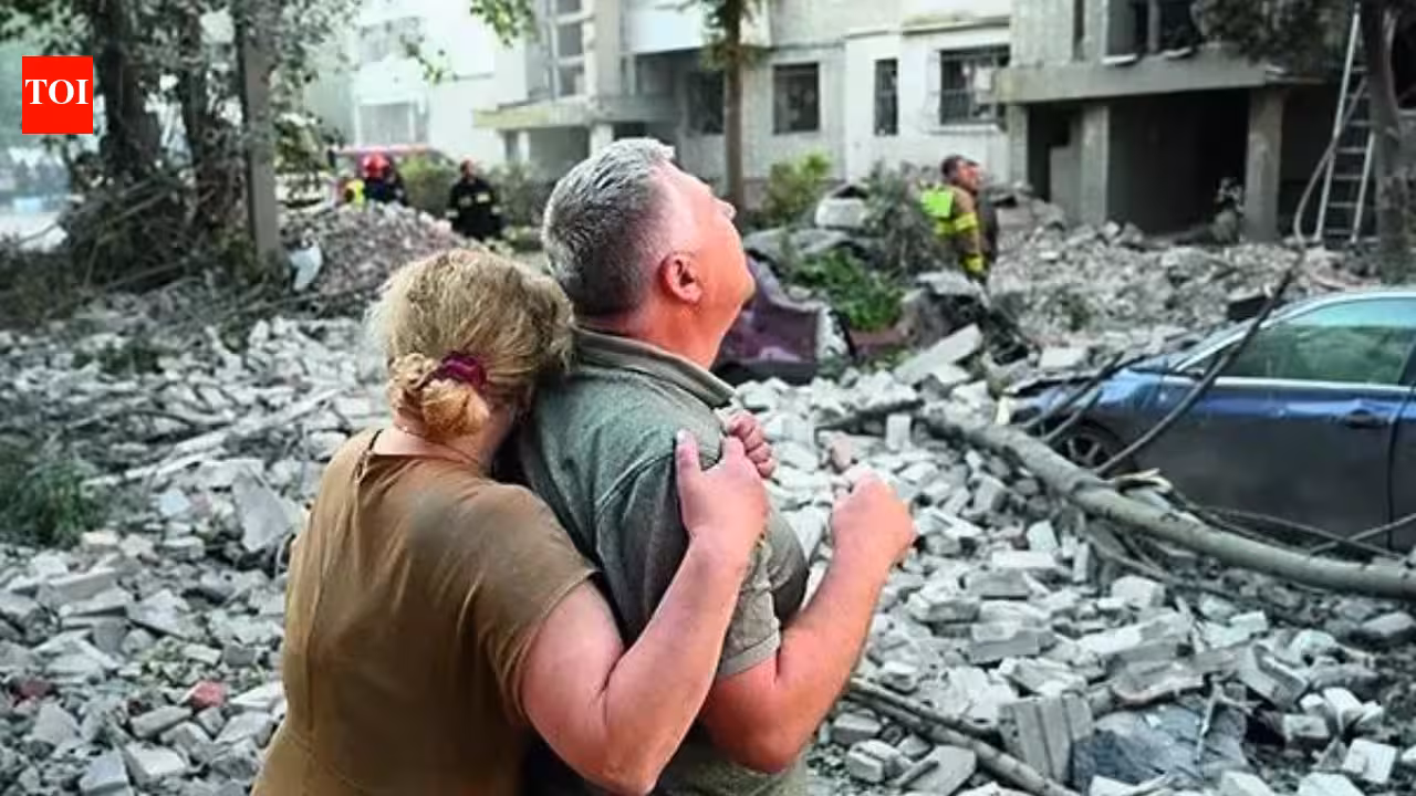 Russian Strikes Across Ukraine: Russian strikes across Ukraine kill 10; missiles hit Poland too