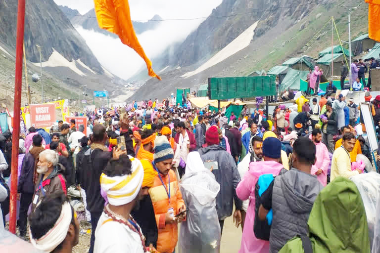 13th batch of Amarnath Yatra: Over 5,300 pilgrims leave Jammu