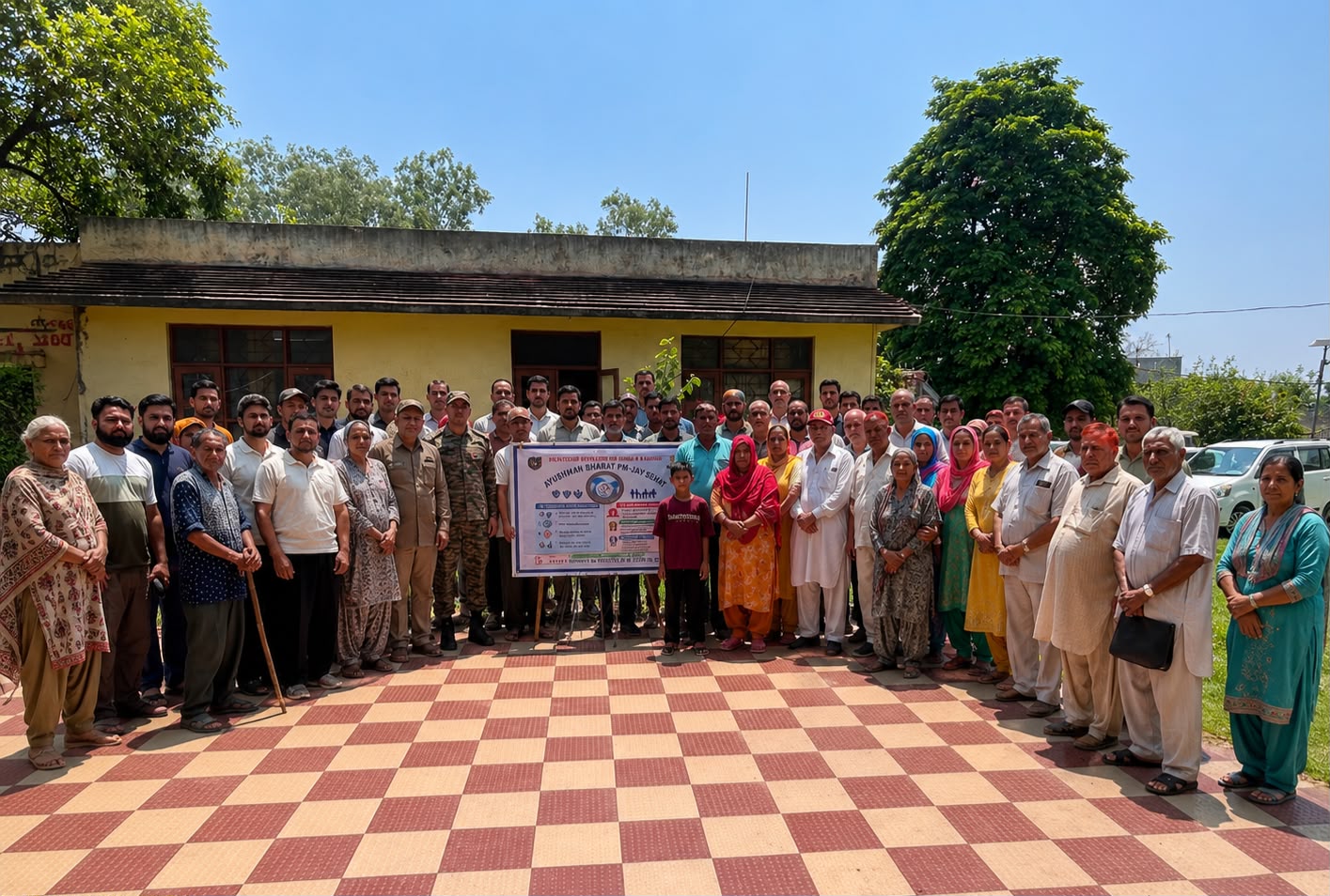 Army conducts awareness lecture on government healthcare scheme at Pallanwala
