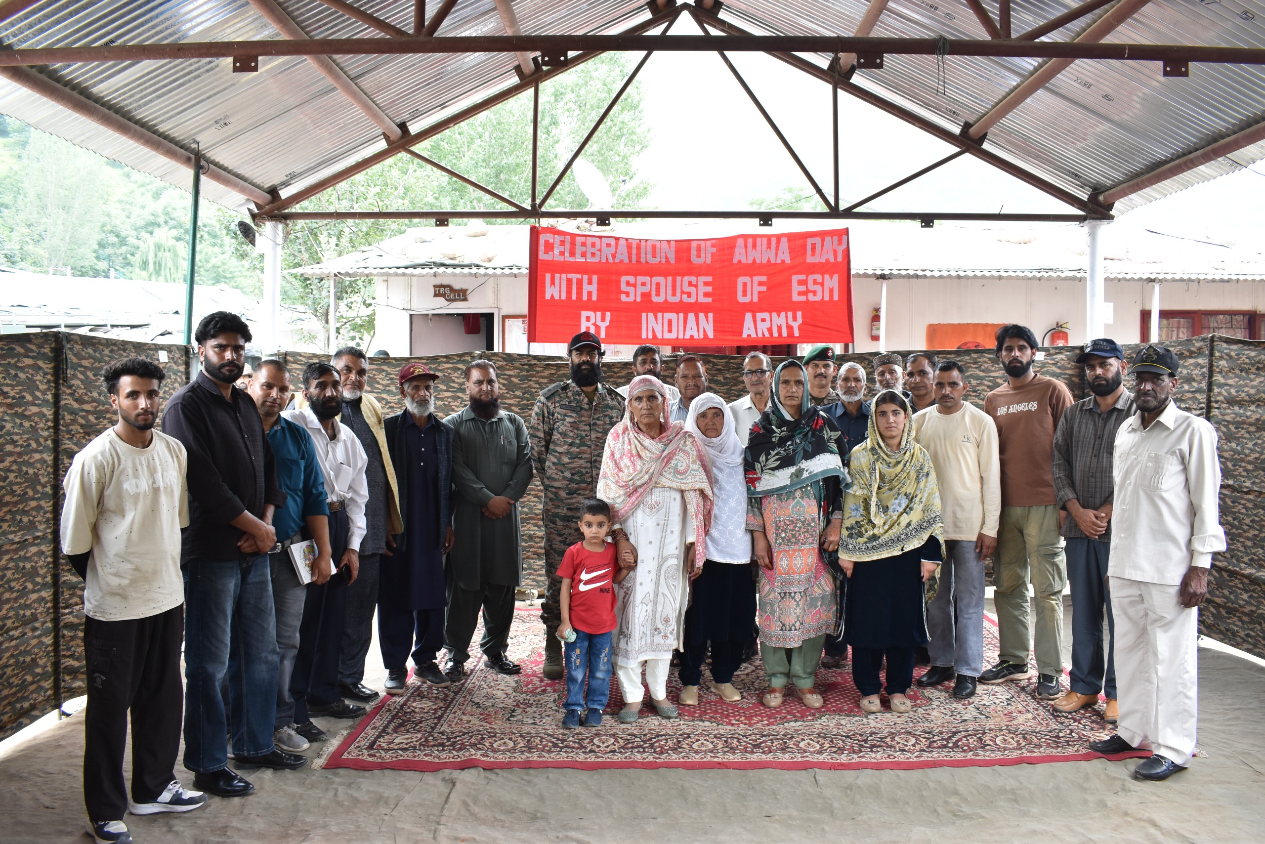 Army marks AWWA Day with veterans’ families at Samote