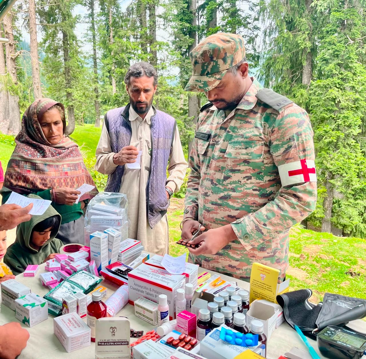 Army organises medical camp at Mori