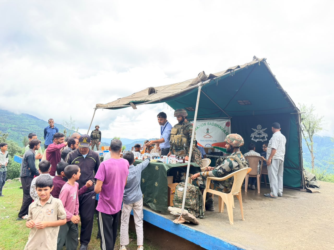 Army organises medical camp at Sakri Mandir
