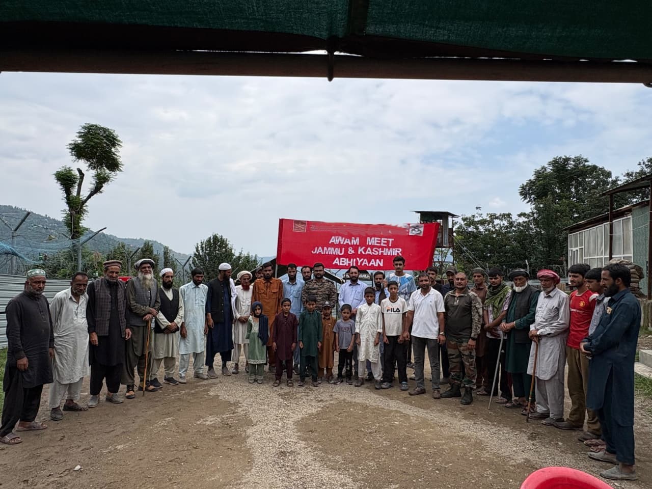 Army organises public meet at Marhote Surankote