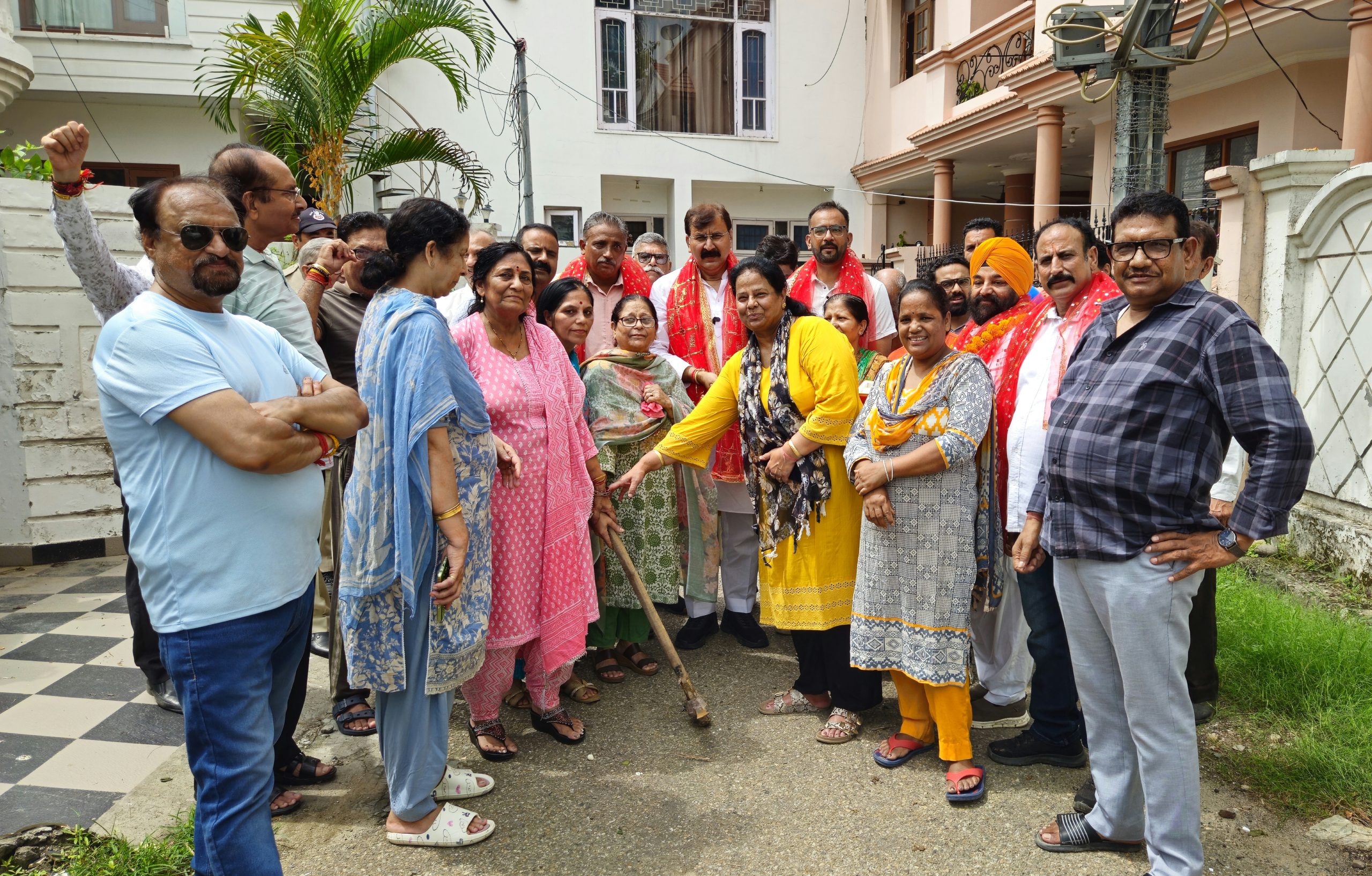 Arvind Gupta inaugurates Rs 30 lakh drainage upgrade project in Ward 31