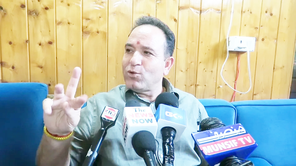 J&K BJP slams Rahul Gandhi; calls for ban on PDP