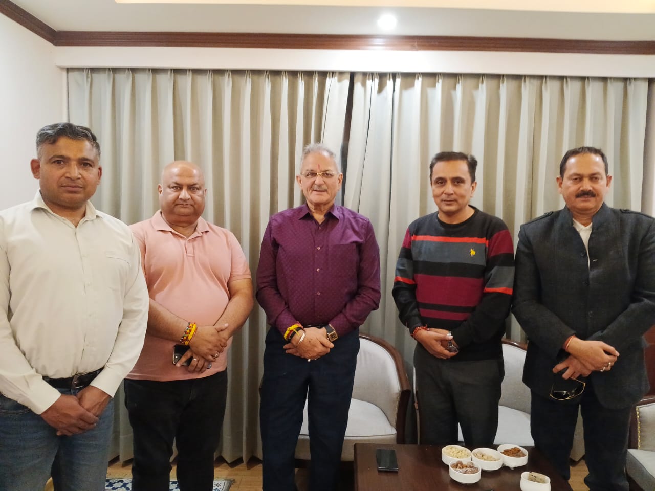 BTSM delegation calls on Himachal Governor Kavinder Gupta in Leh