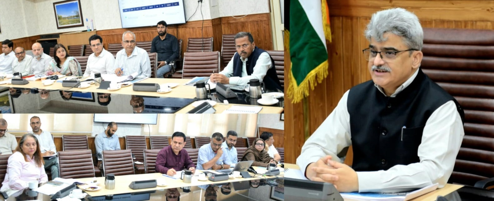 Chief Secretary reviews PMGSY progress in J&K