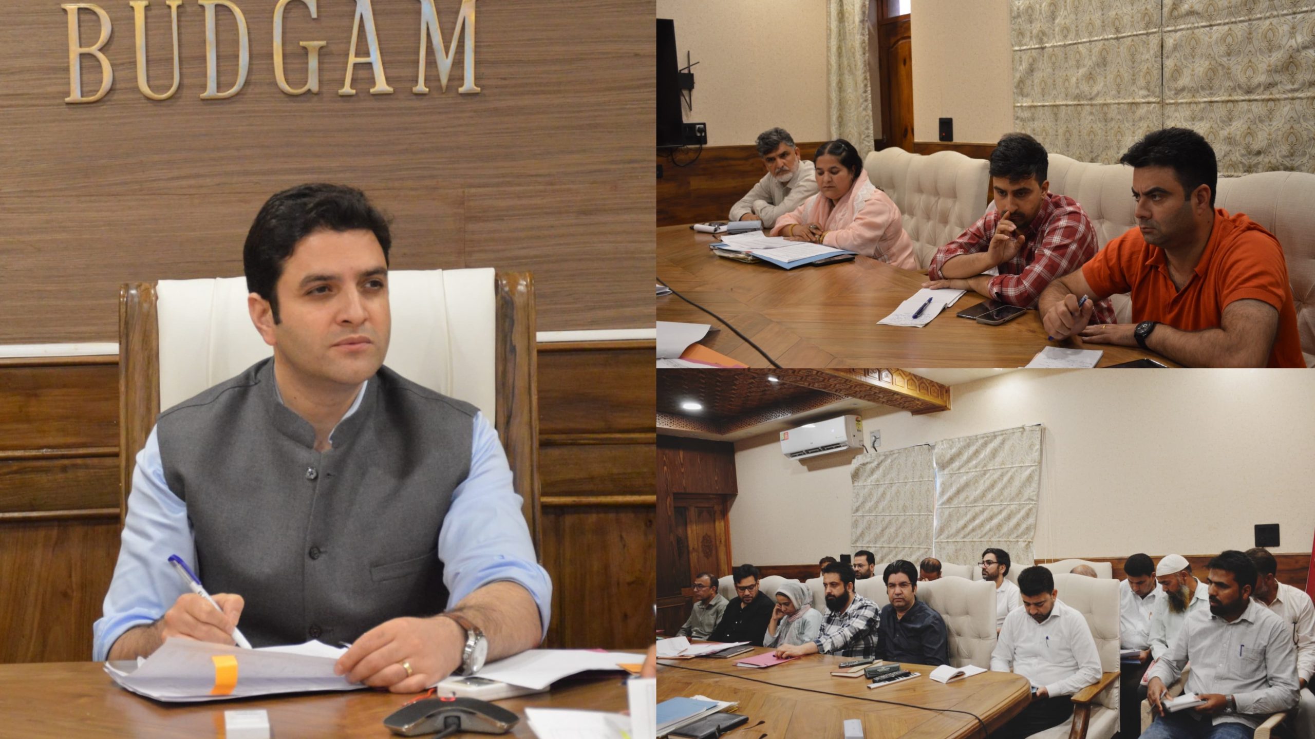 DC Budgam reviews PMAY-U in District