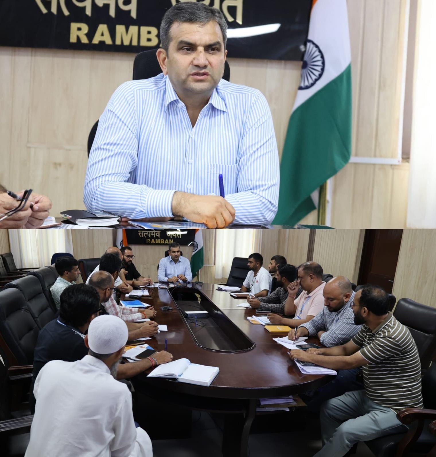 DC Ramban reviews progress of power sector schemes