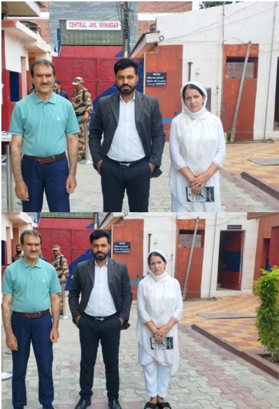 DLSA Ganderbal conducts Legal Awareness Programme at Central Jail Srinagar