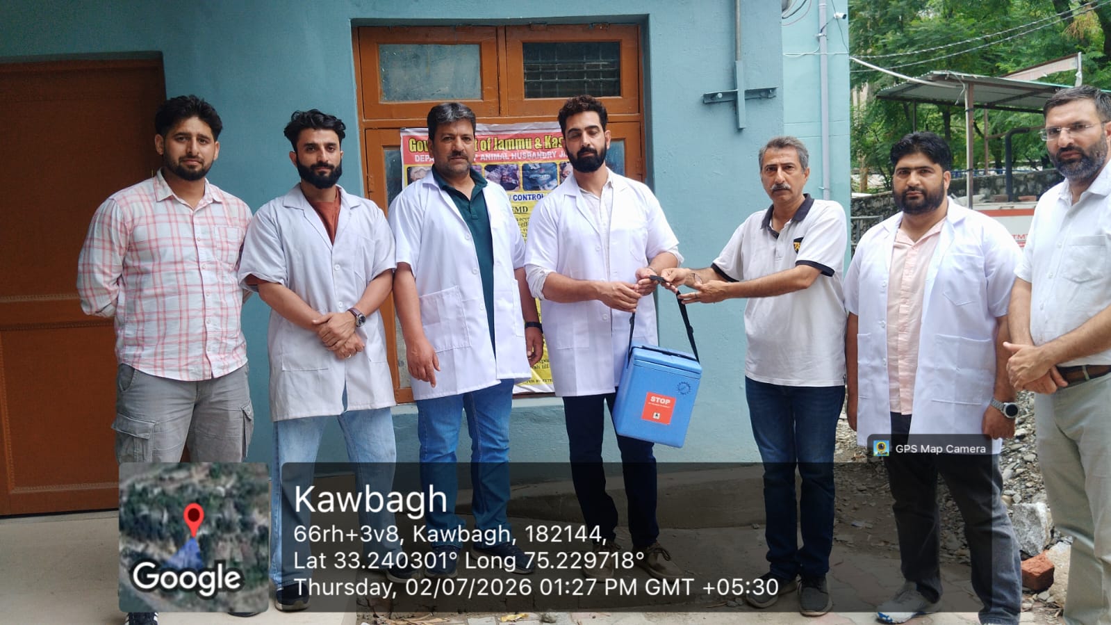 Department of Animal Husbandry Ramban Launches 8th Round of FMD Vaccination Drive under NADCP