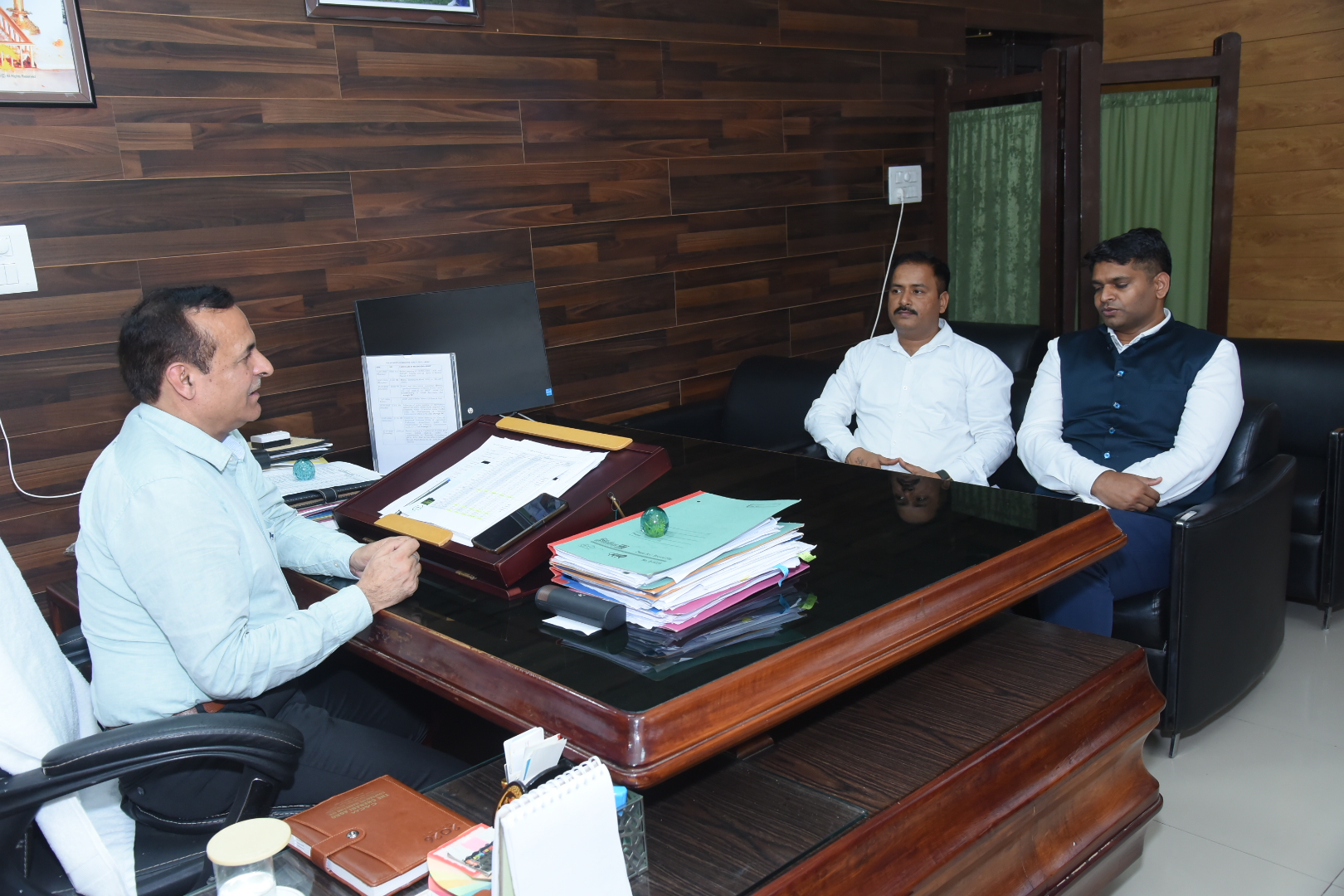 Director Agriculture Jammu reviews PMFBY implementation, calls for intensified awareness and saturation of eligible KCC Accounts