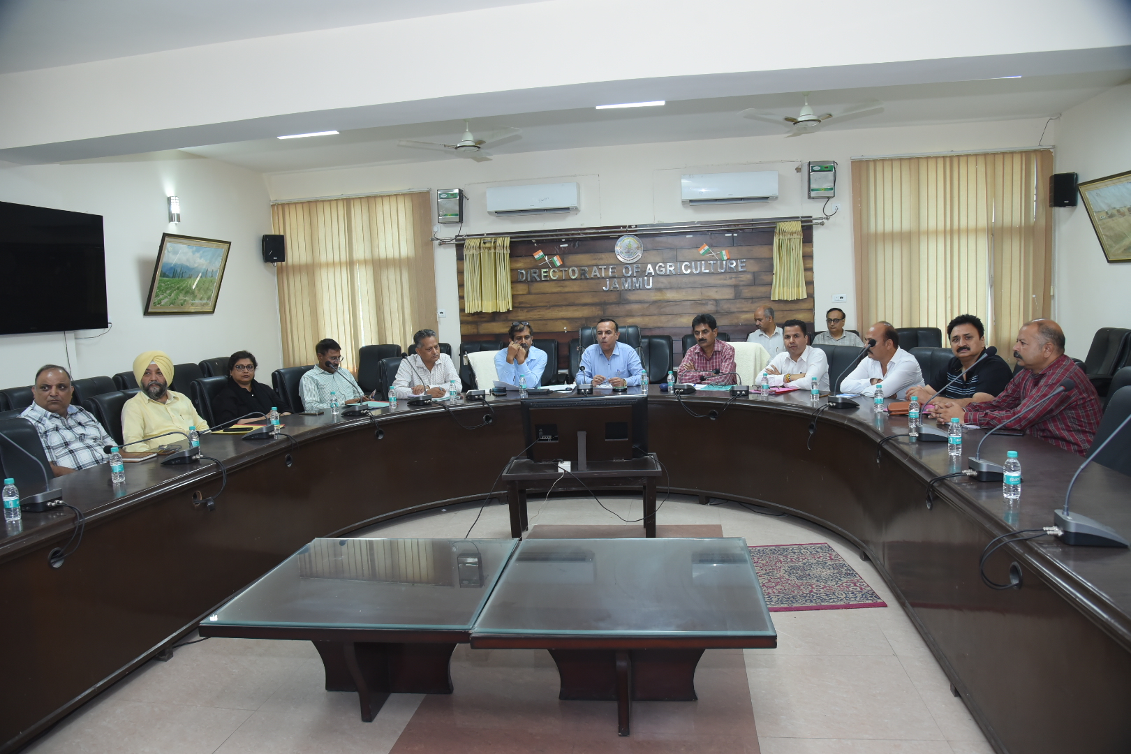 Director Agriculture Jammu reviews physical, financial progress under HADP