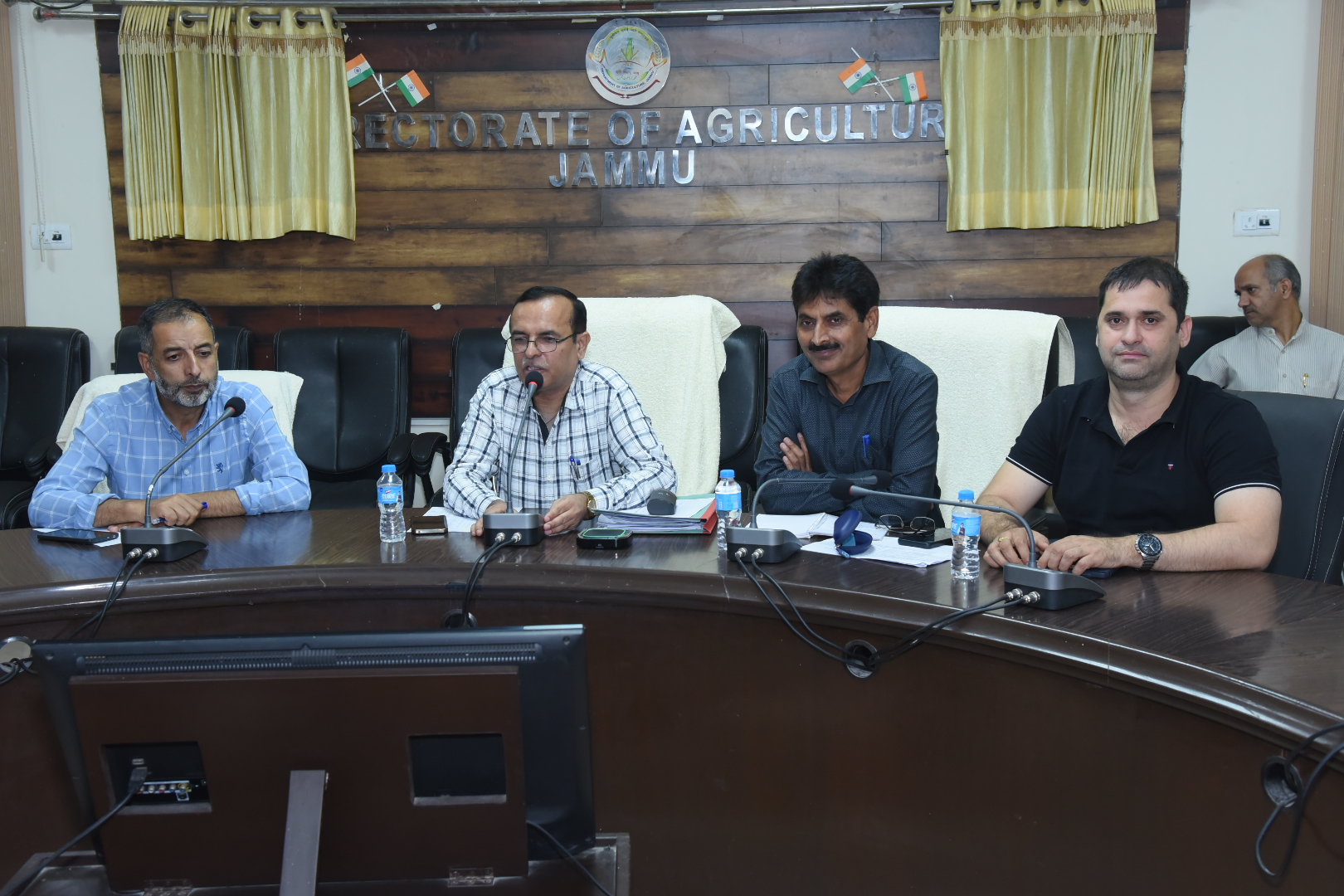 Director Agriculture Jammu reviews progress of PMFBY, CSS, NABARD, CAPEX, HADP and JKCIP Projects