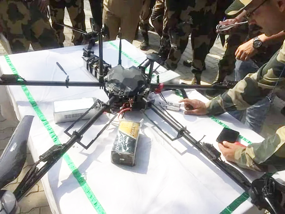 Drone recovered from field in Samba; sent for forensic examination