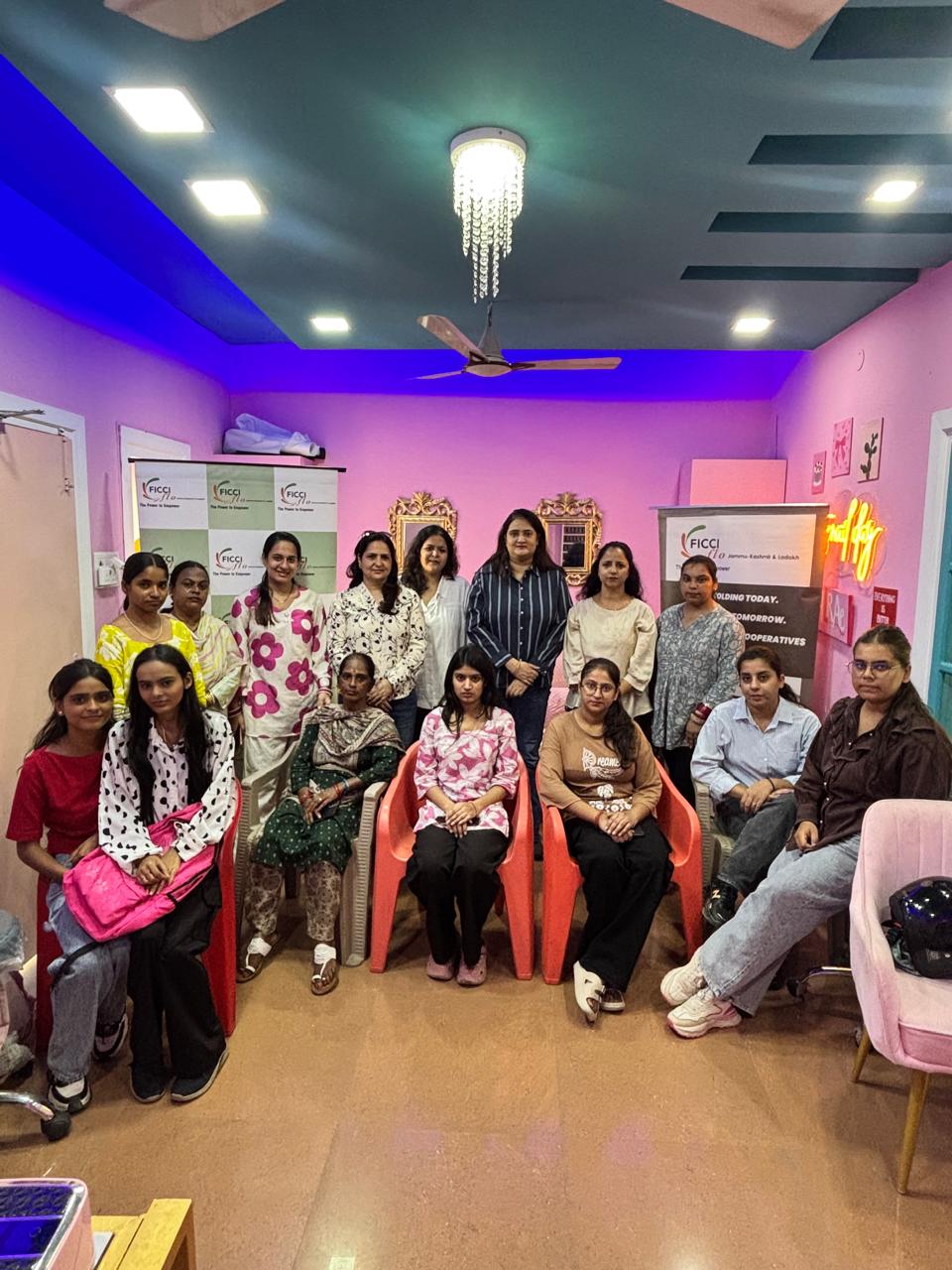 FICCI FLO JKL organises free nail art training for SHG women