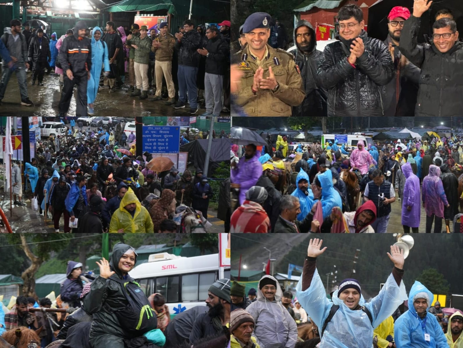 First batch of Shri Amarnath Ji Yatra-2026 pilgrims flagged-off from Baltal Base Camp