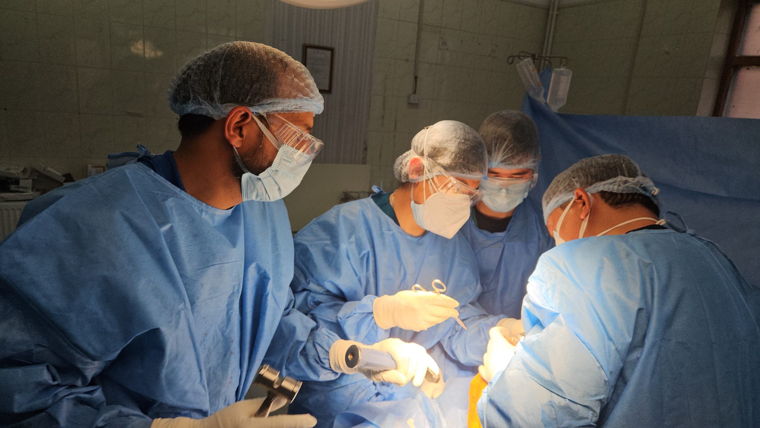 First-ever total knee replacement surgery successfully performed at CHC Sankoo First-ever total knee replacement surgery successfully performed at CHC Sankoo