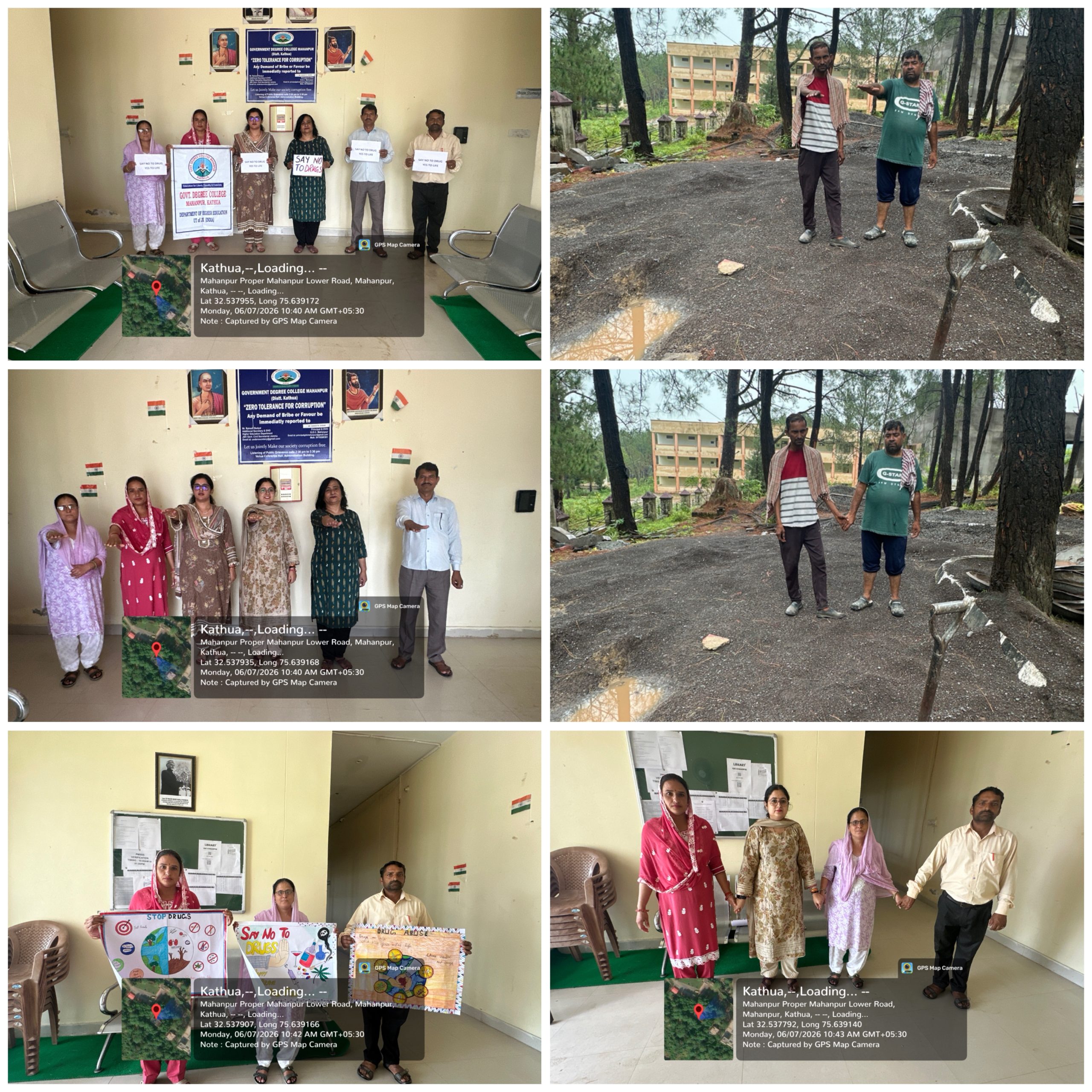 GDC Mahanpur organizes multiple programmes as part of 100 Days of Nasha Mukt Bharat Abhiyan