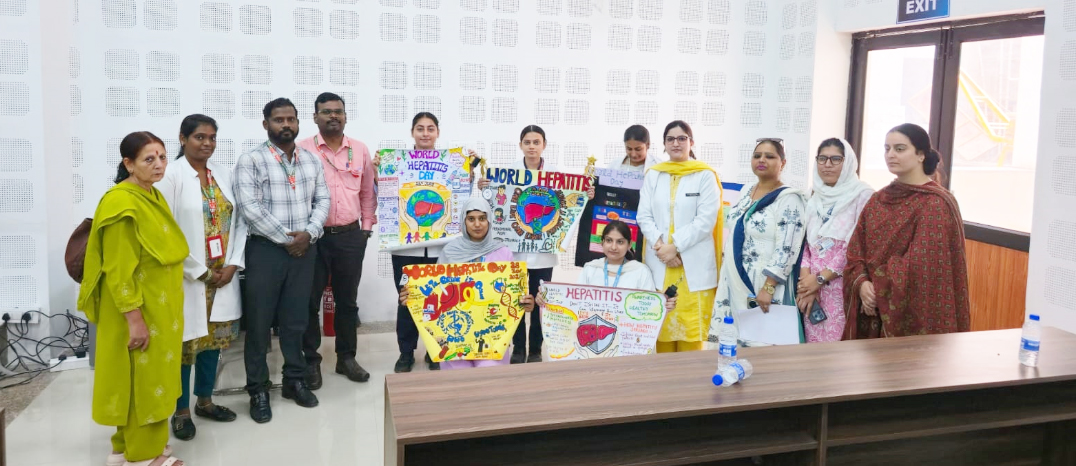 GMCH Jammu marks World Hepatitis Day with awareness and academic activities