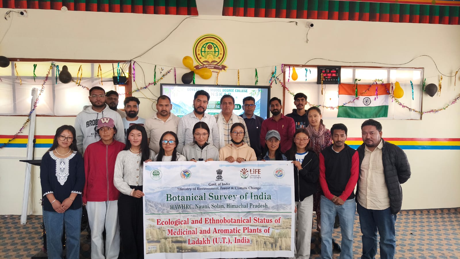 GMDC Zanskar organizes Interactive Session on Floral diversity exploration and its Conservation