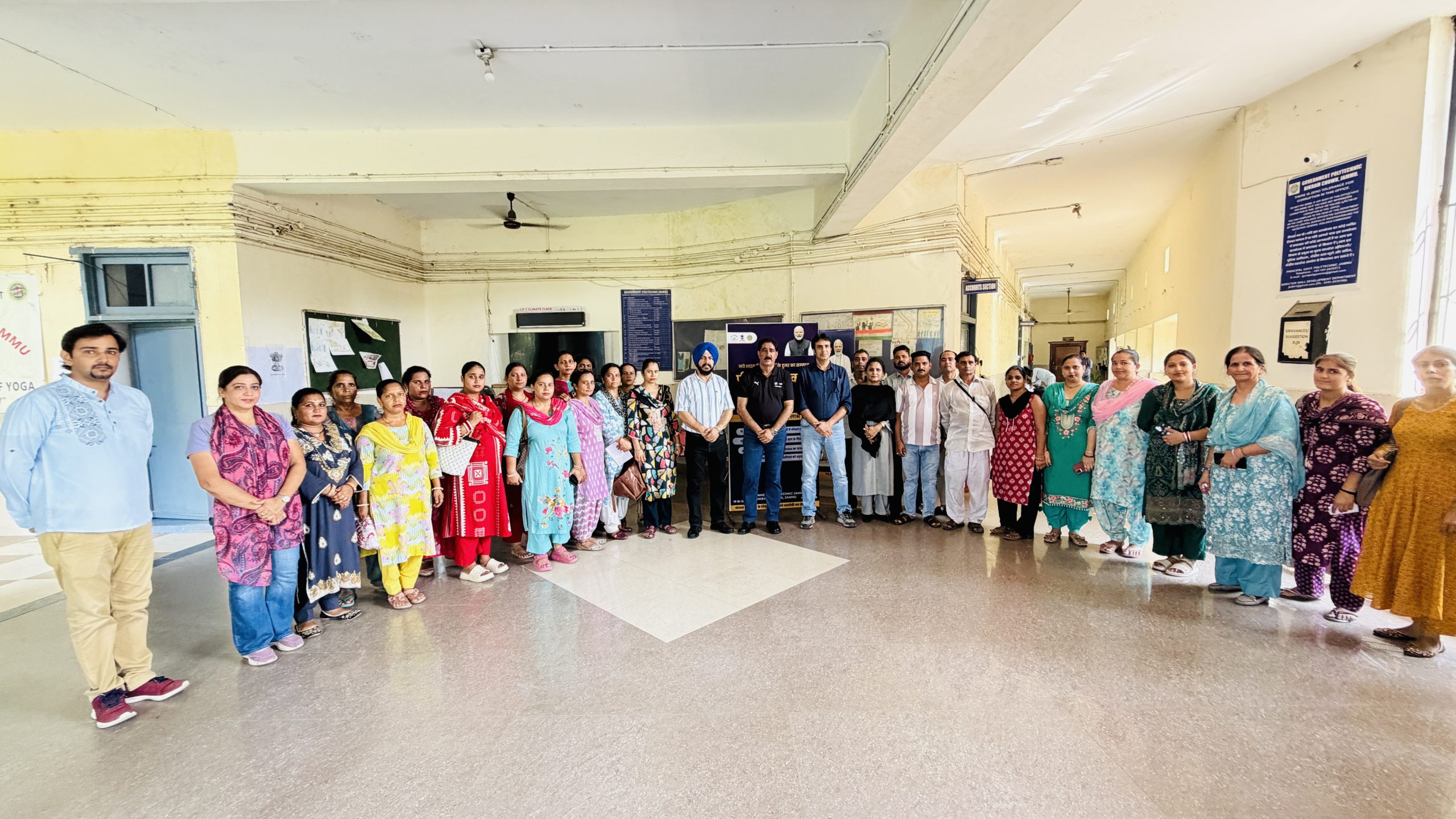 Govt Polytechnic Jammu becomes first polytechnic in J&K to conclude advanced training for tailor trade under PM Vishwakarma Scheme
