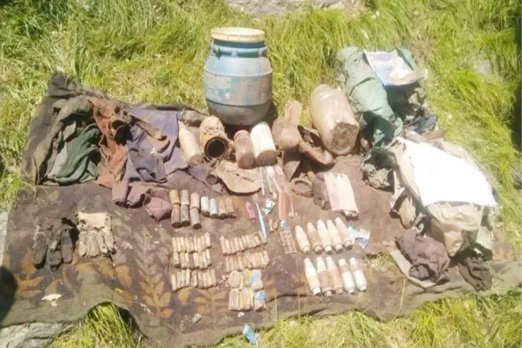 ‘Terror hideout’ busted in Rajouri forest; ration, utensils seized