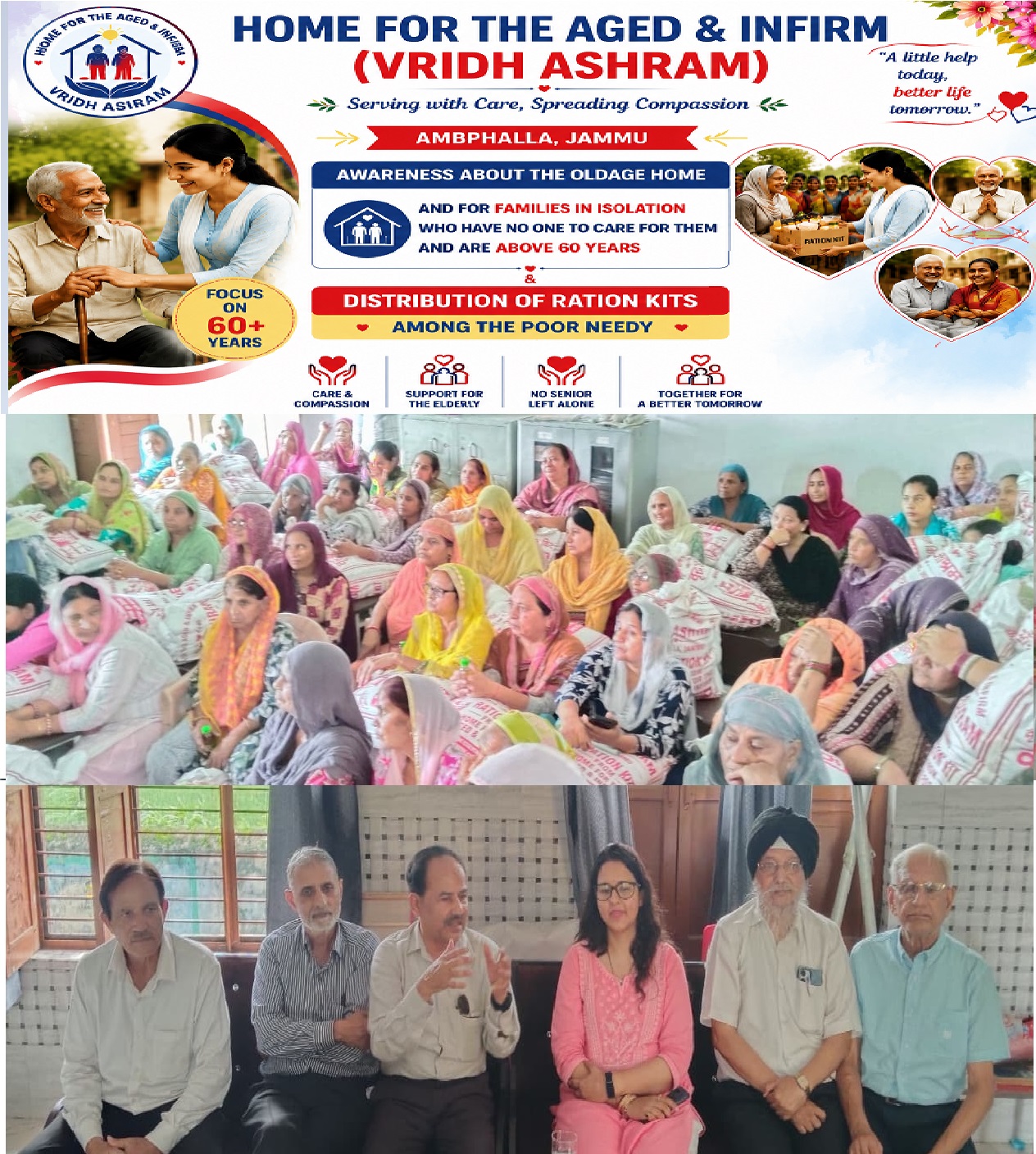 Home for the Aged & Infirm launches outreach to identify destitute senior citizens living in isolation