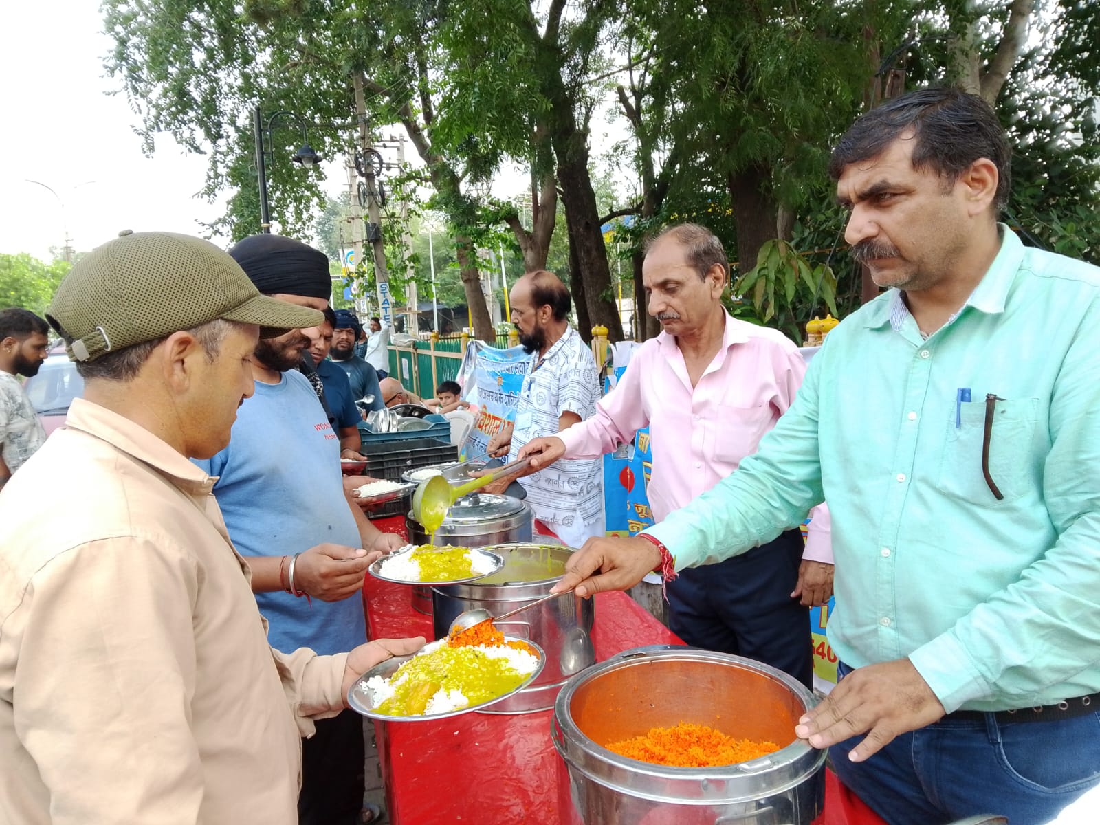 Huge rush of pilgrims witnessed at Akhil Bharatiya Dharam Prachar Sewa Samiti’s Amarnath Yatra Bhandara