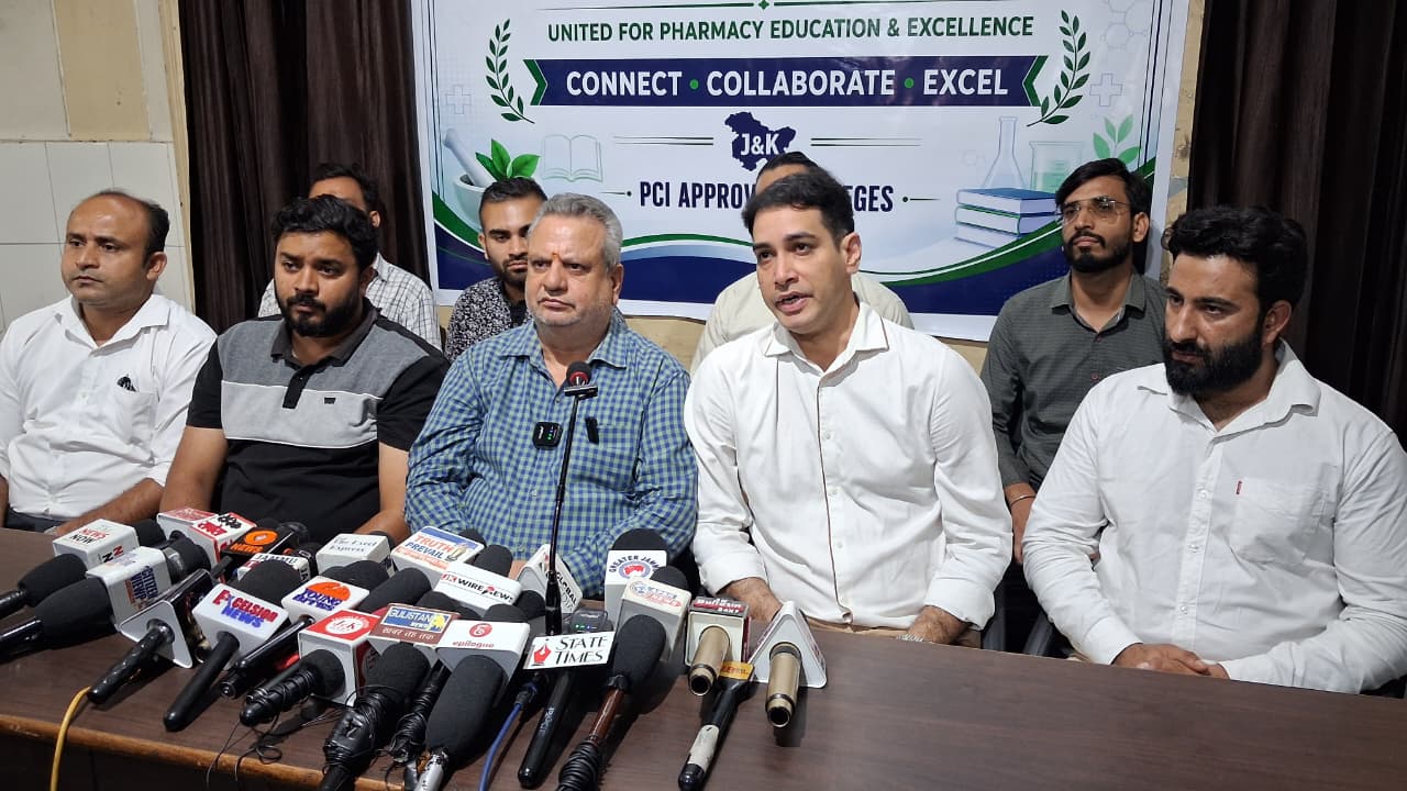 J&K PCI College association urges Govt to address regulatory issues in pharmacy education: Sushil Sudan