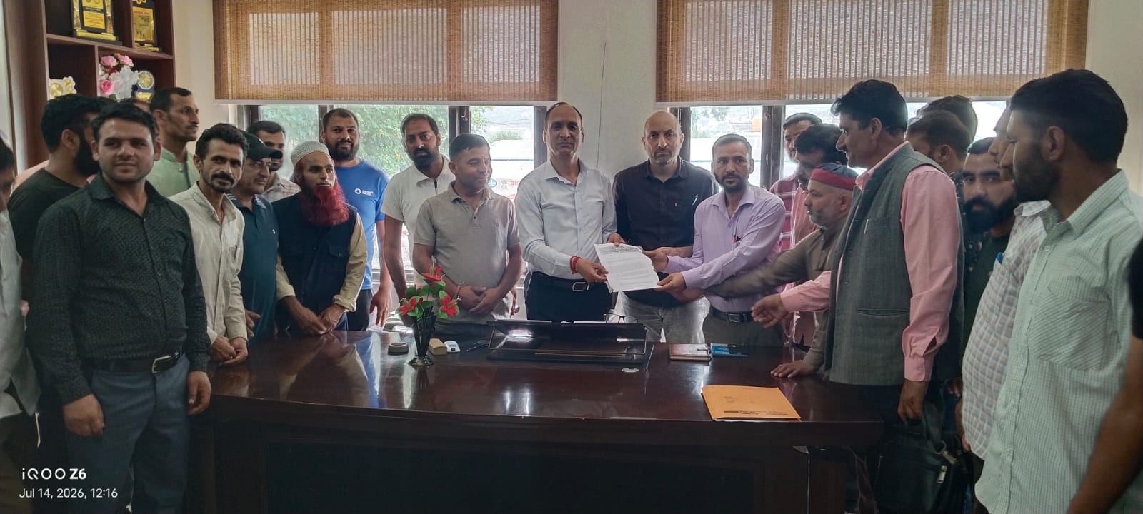 JKLCU Unit Doda meets DC Doda, submitted memorandum to LG. CM on long-pending demands of Lamberdars, Chowkidars