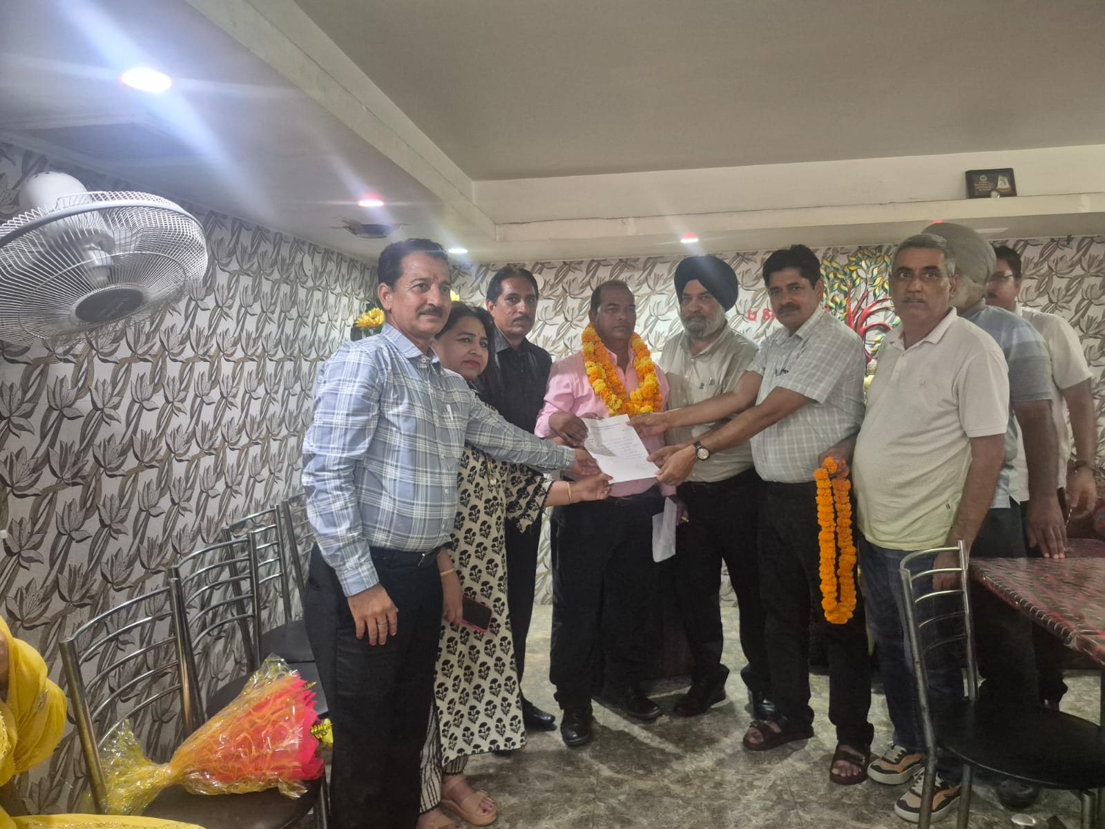 JKTF Zone Miran Sahib bids farewell to veteran Teacher Bachan Lal
