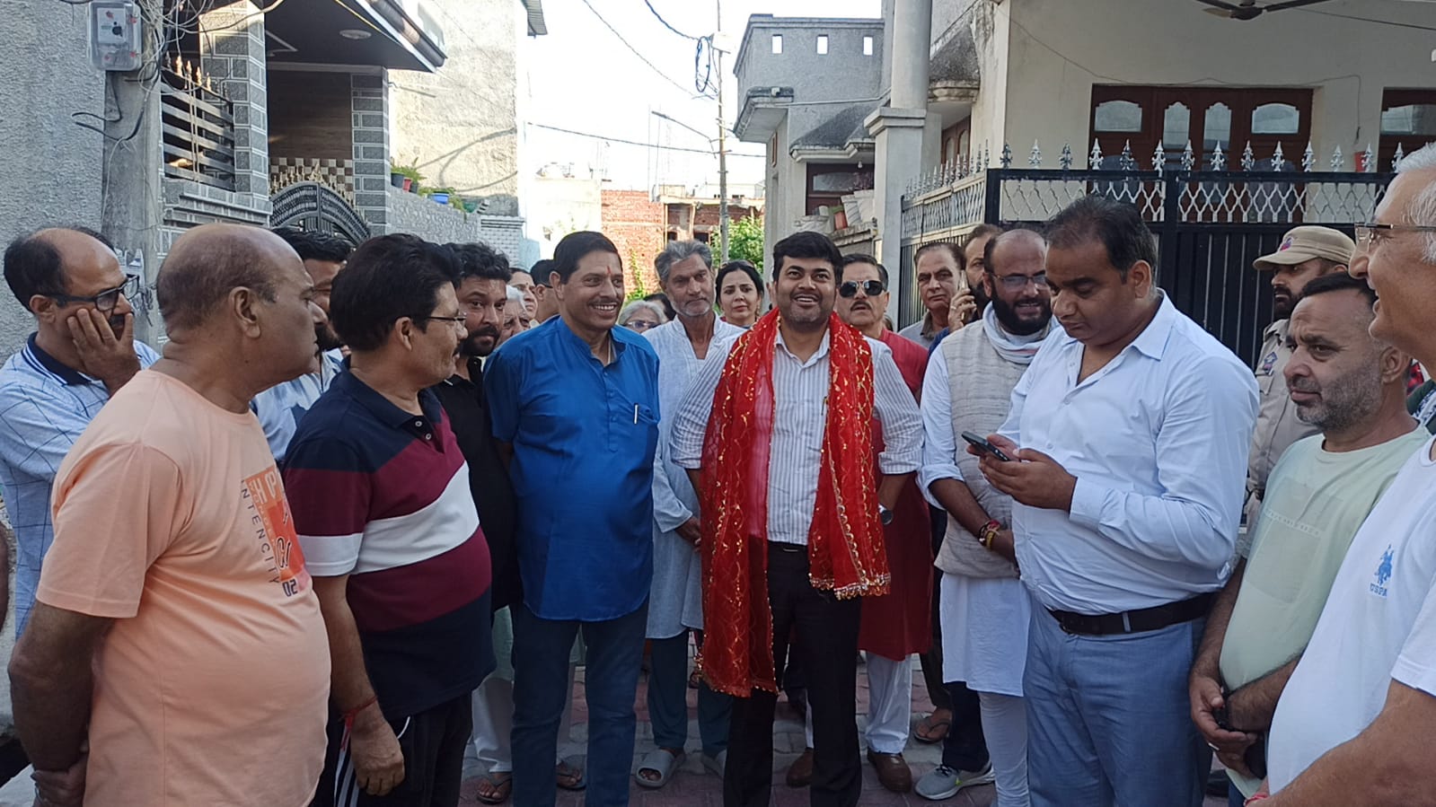 JMC Commissioner visits Ward 61, reviews ongoing development works, hears public grievances