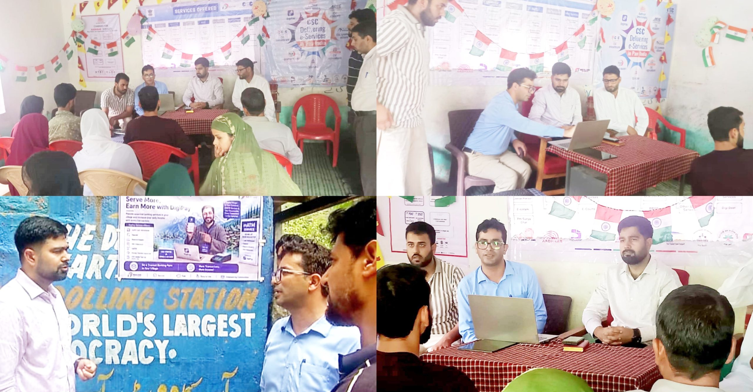 Kupwara Administration takes governance to last mile with CSC at Seemari Border Village Kupwara Administration takes governance to last mile with CSC at Seemari Border Village