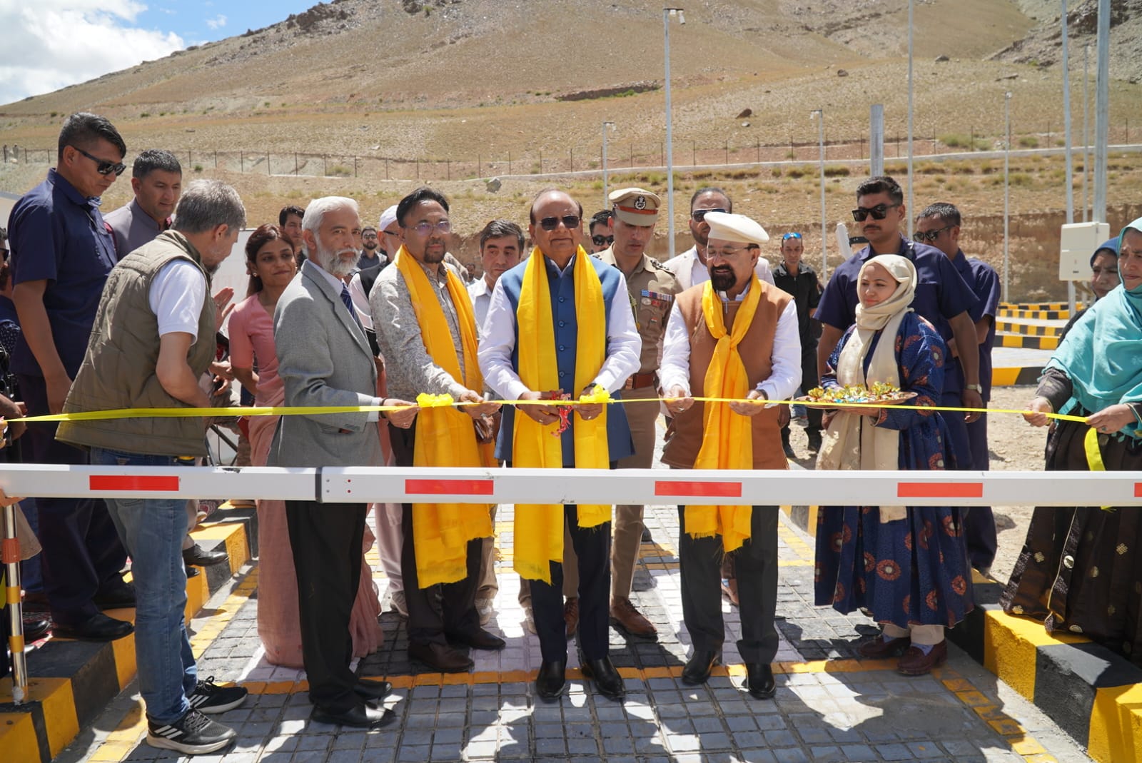 LG Saxena inaugurates Automated Driving Testing Centre at Kurbathang LG Saxena inaugurates Automated Driving Testing Centre at Kurbathang
