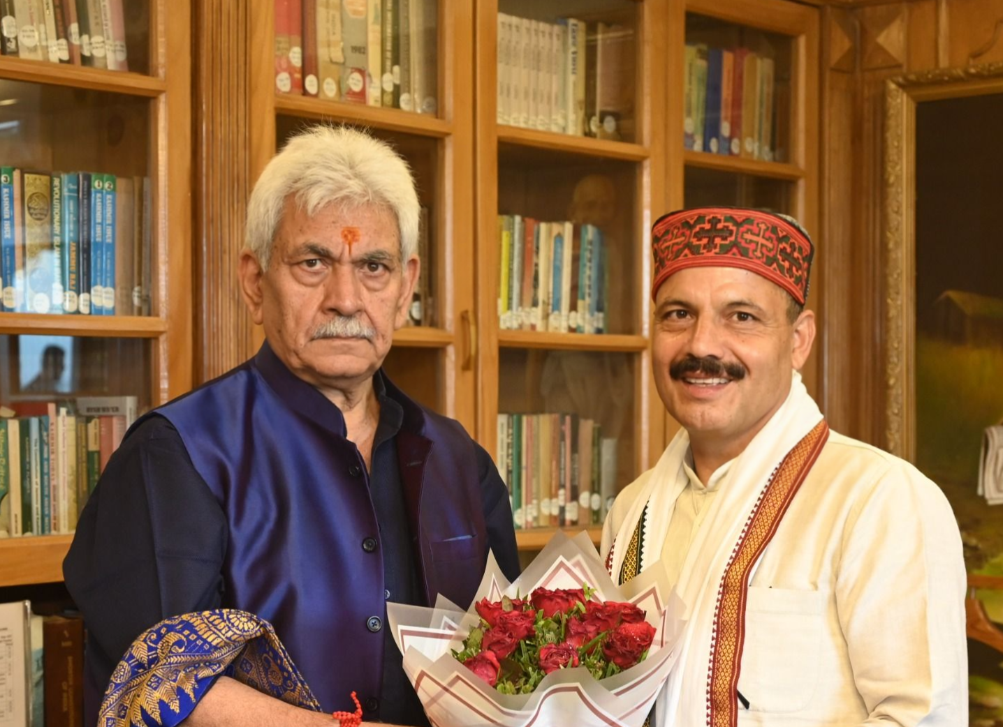 MLA Chenani calls on Lieutenant Governor Shri Manoj Sinha